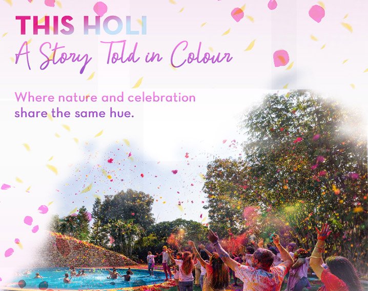 Celebrate Holi at Jim Corbett