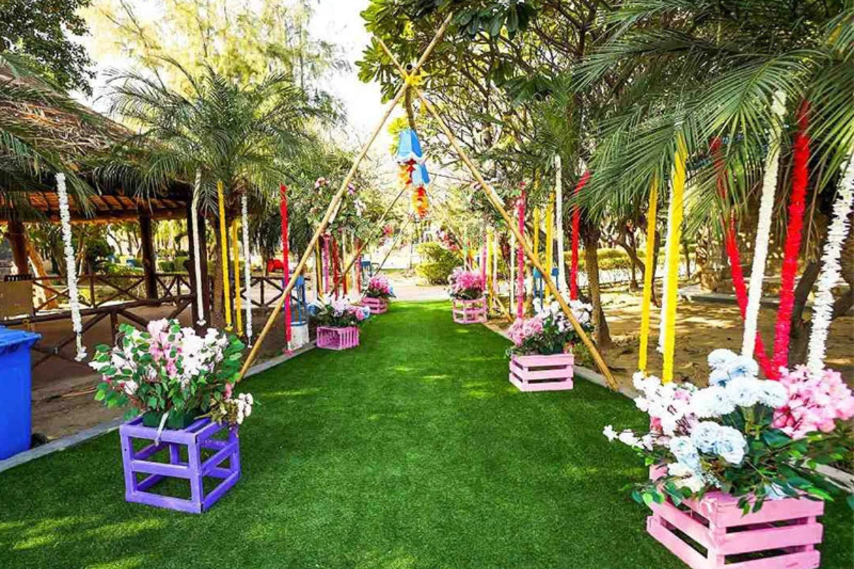 Forest wedding venue in Corbett