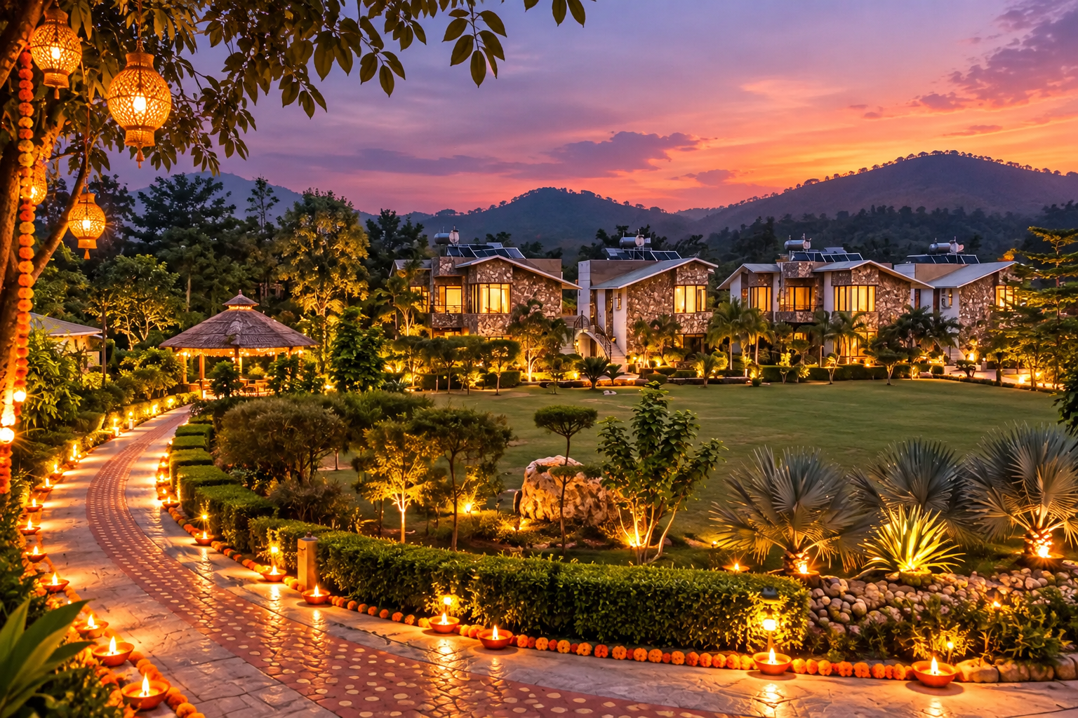 Diwali in Jim Corbett | Luxury Stay at The Roar Resort