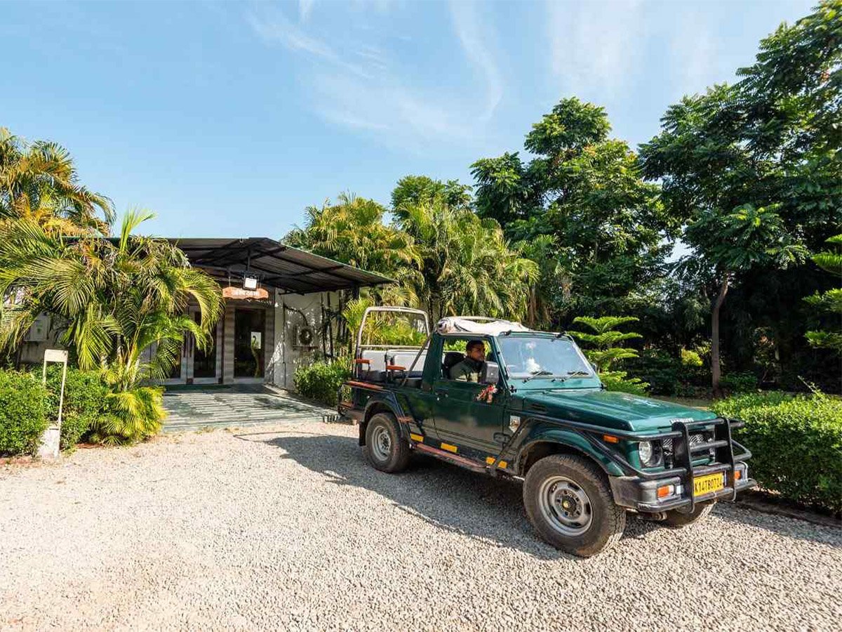 Landscaped Walking Area