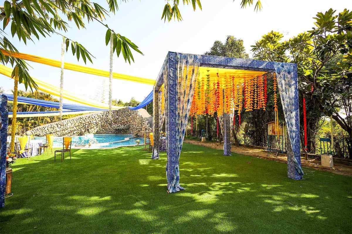 Holi Celebration At Poolside