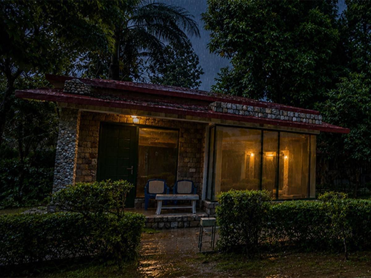 Monsoon Clouds Over The Resort