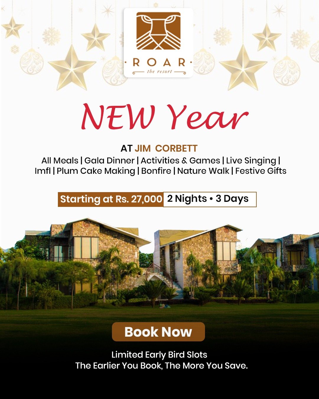 New Year Offer | Roar Resort