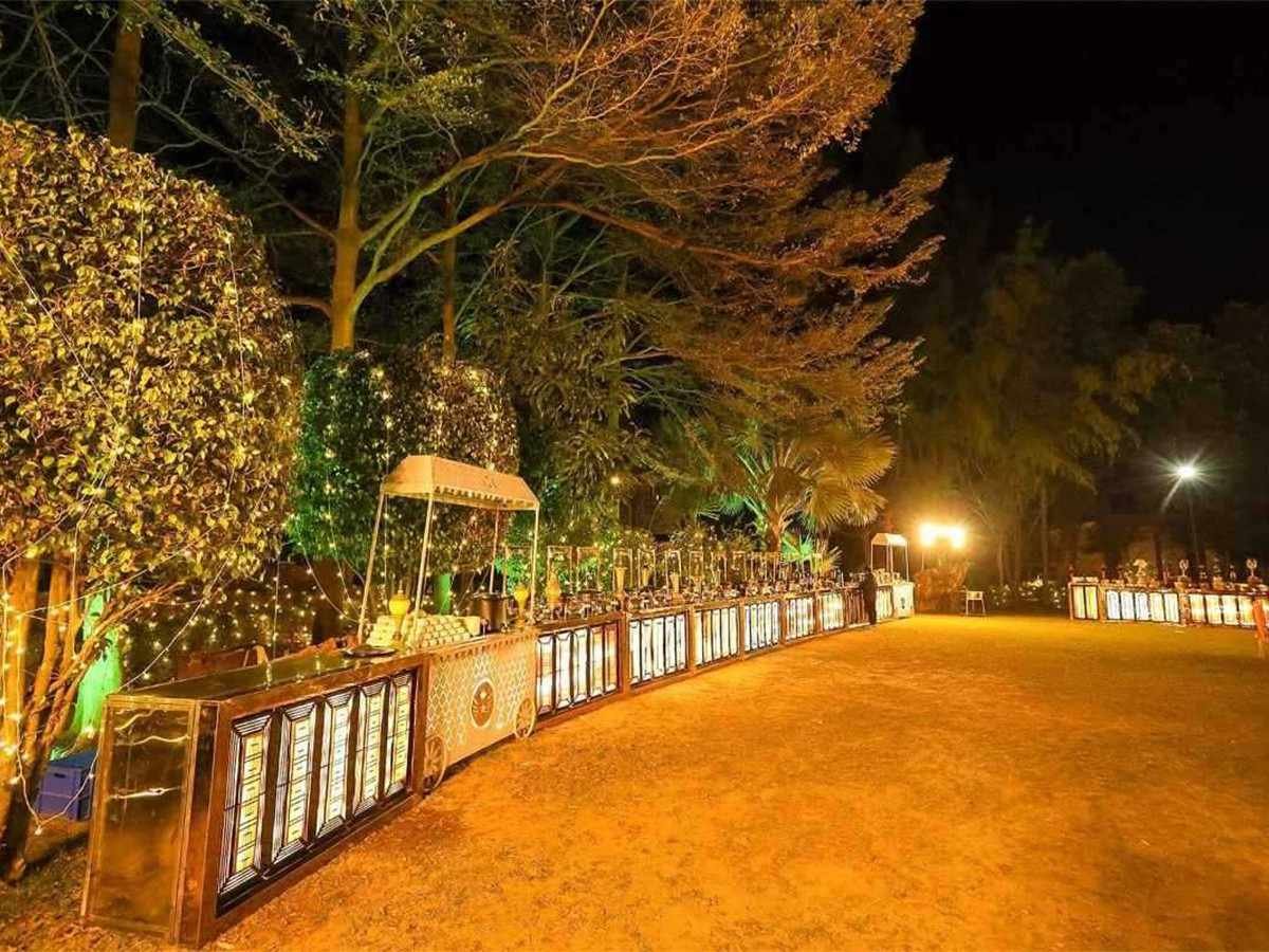 3 Wedding Dining Hall Full Setup